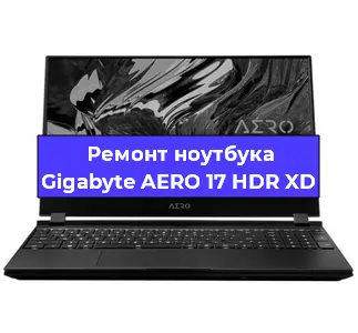 Чистка от пыли и замена термопасты на ноутбуке Gigabyte AERO 17 HDR XD в Москве